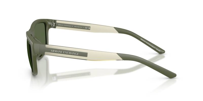 Armani Exchange 0AX4169SU Square Men's Sunglasses 55mm