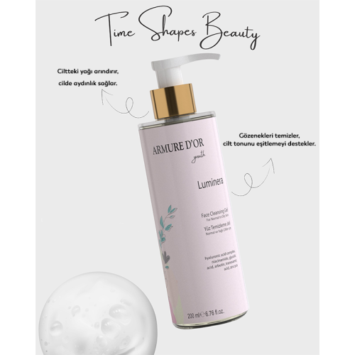 Armure Dor Luminera Brightening Face Cleansing Gel 200 ml