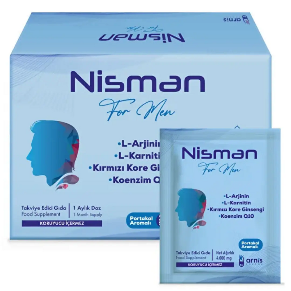 Arnis Pharma Nisman For Men Dietary Supplement 30 Sachets