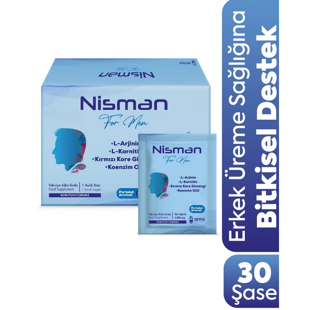 Arnis Pharma Nisman For Men Dietary Supplement 30 Sachets