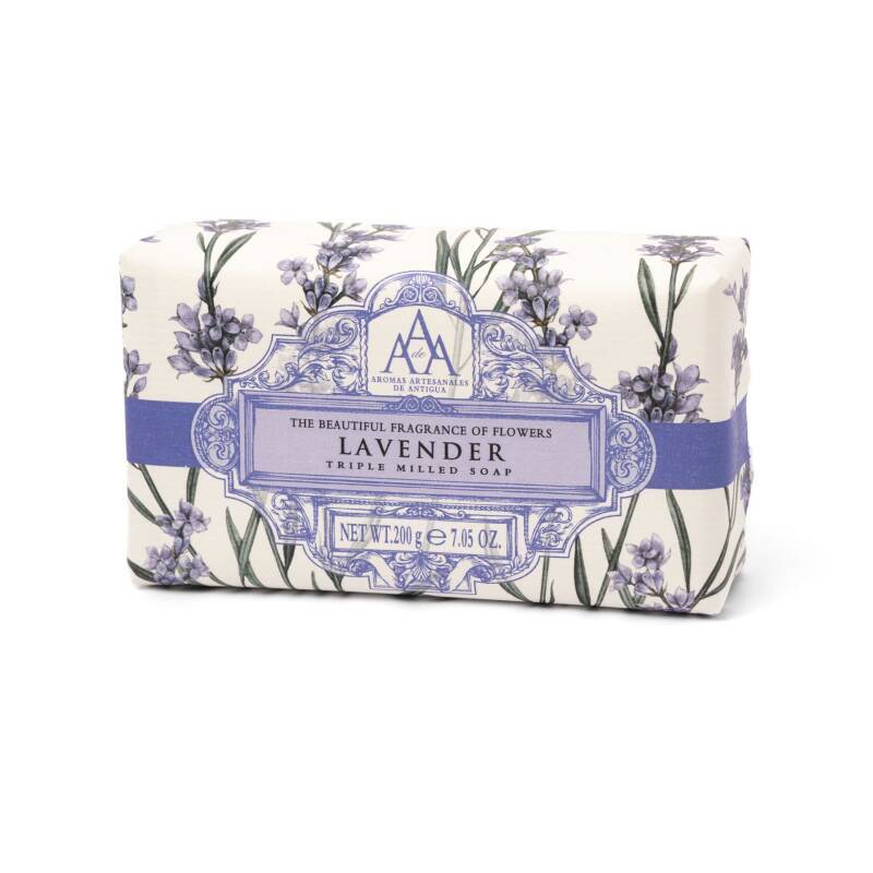 Aromas Artesanales De Antigua Lavender Soap Bar 200g