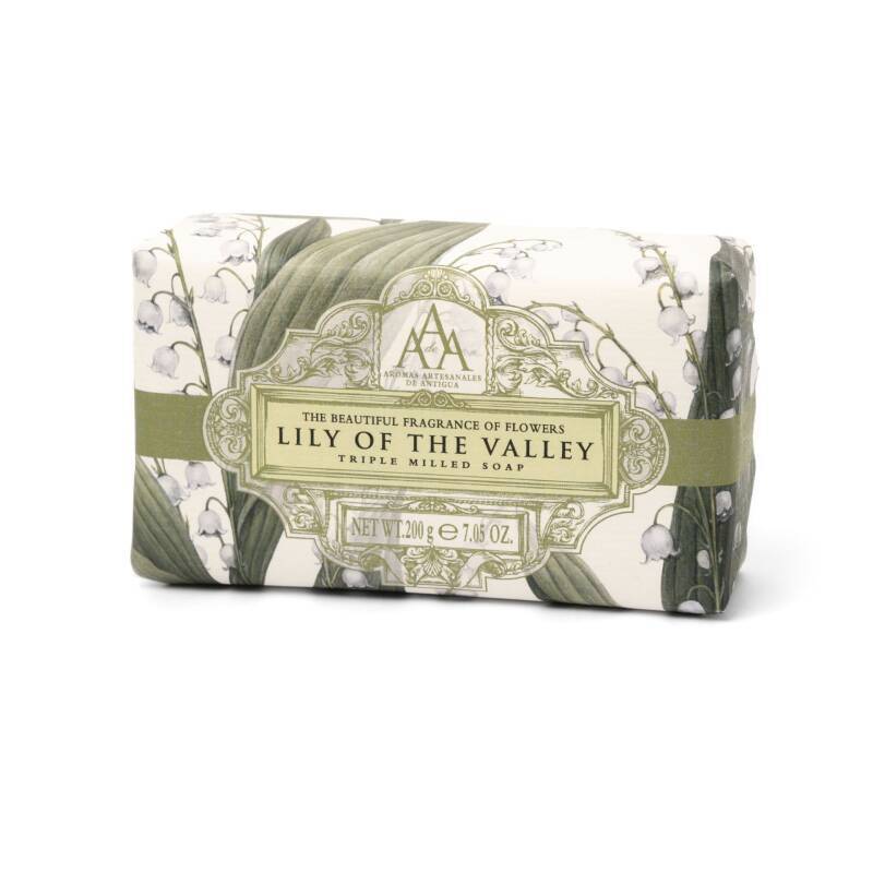 Aromas Artesanales De Antigua Lily of the Valley Soap 200g