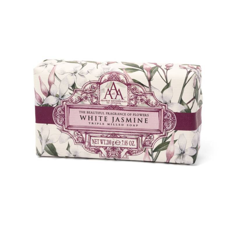 Aromas Artesanales De Antigua White Jasmine Soap 200g