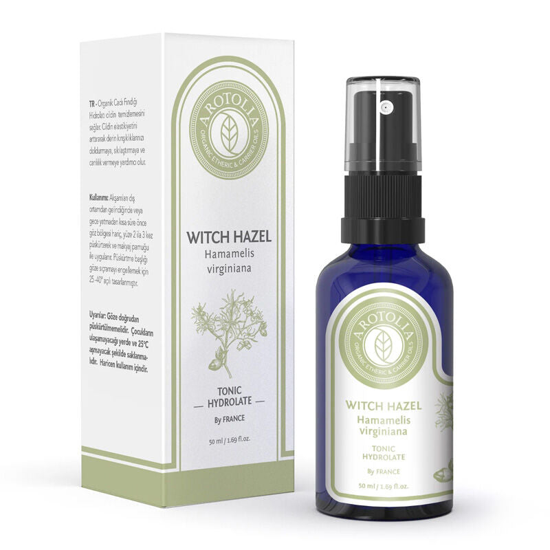 Arotolia Organic Witch Hazel Hydrosol Soothing Toner 100 ml