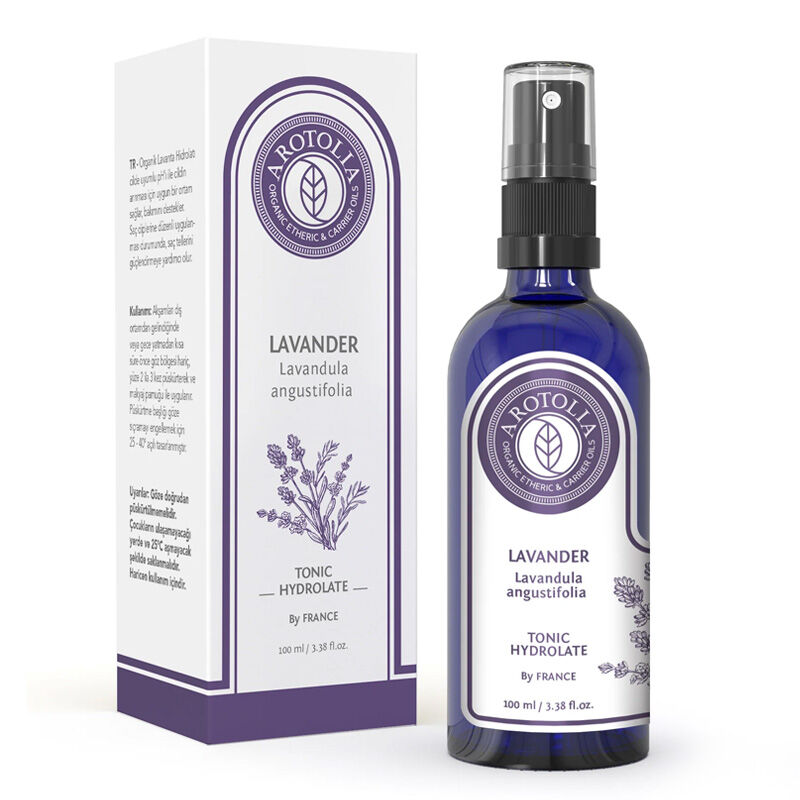 Arotolia Organic Lavender Hydrosol for Skin & Hair 100 ml