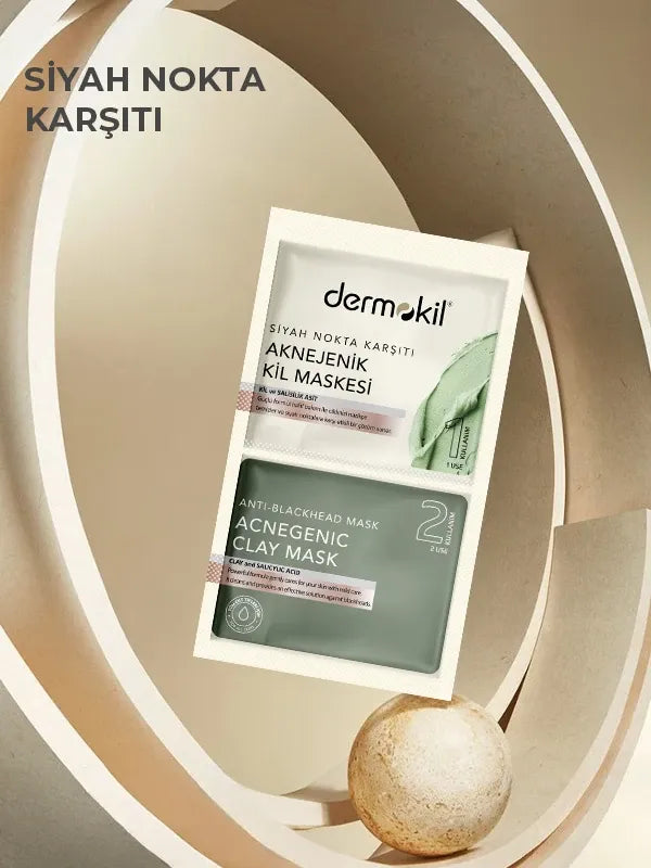 Dermokil Blackhead Clay Mask, Two 7.5 ml Pack
