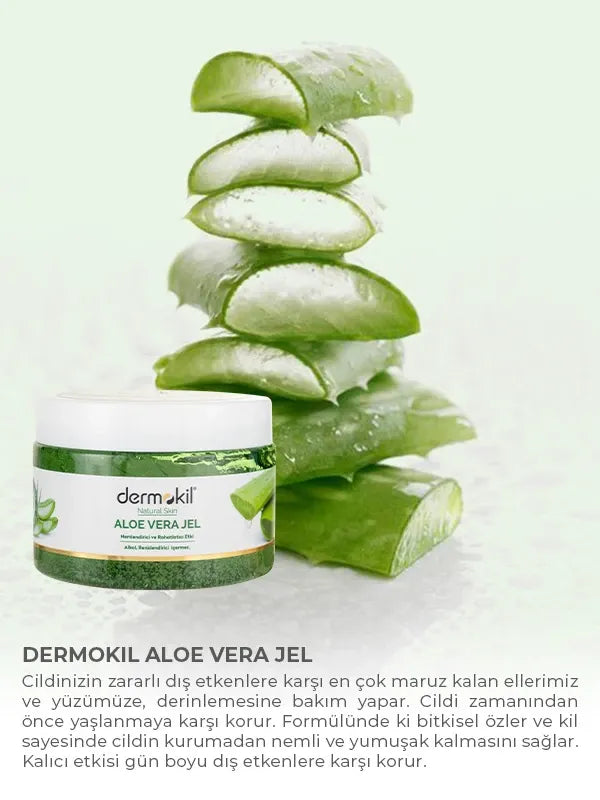 Dermokil Aloe Vera Gel Soothing Skin Moisturizer 300 ml
