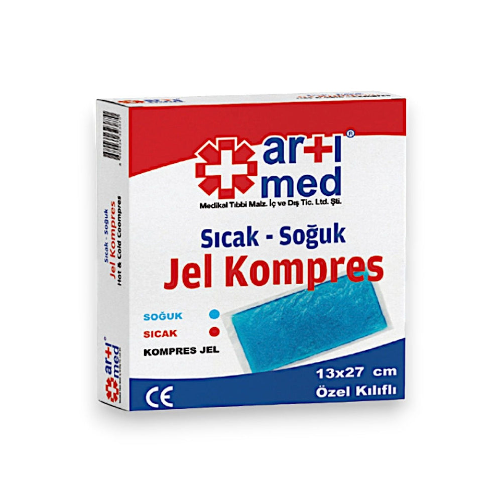 Artimed Hot and Cold Gel Compress with Protective Cover 13x27 cm