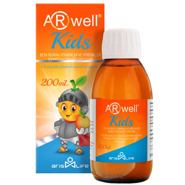 Aris Life Arwell Kids Multivitamin with Beta Glucan 200 ml