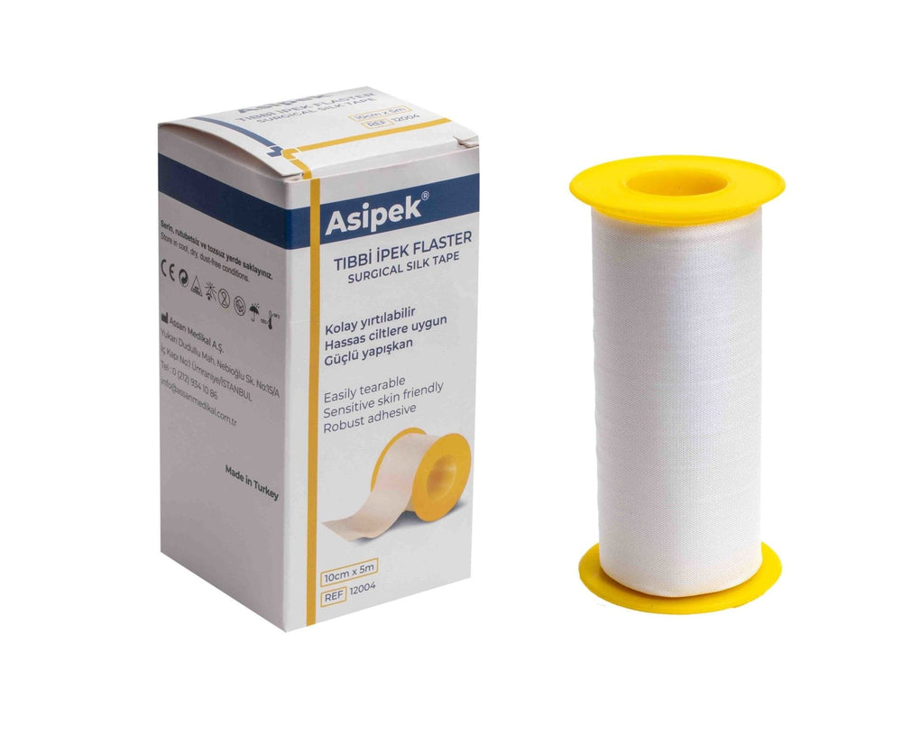 Asipek Silk Medical Adhesive Tape Water Resistant 10cm x 5m