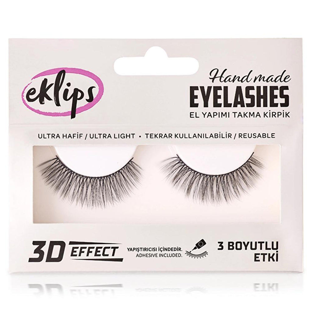 Eklips 3D Effect False Eyelashes for Natural Volume