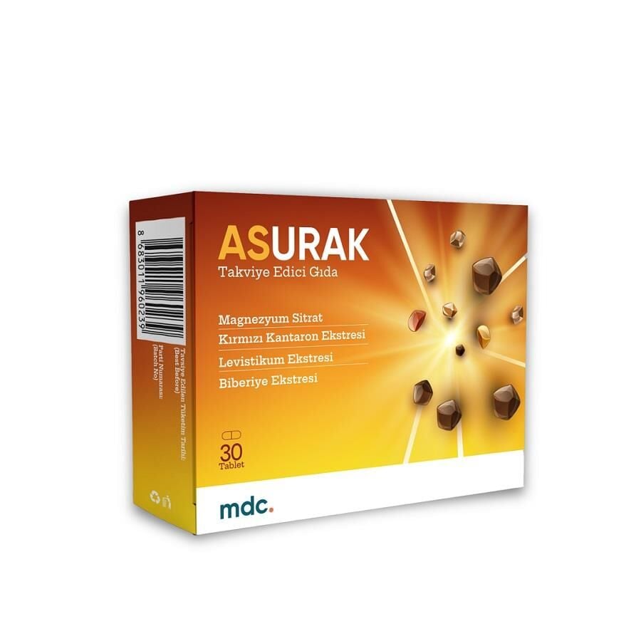 Mdc Medica Asurak Dietary Supplement with Magnesium 30 Tablets