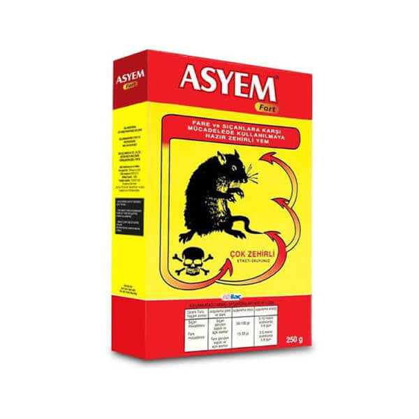 Asyem Fort Rodent Bait Wheat for Pest Control 250g