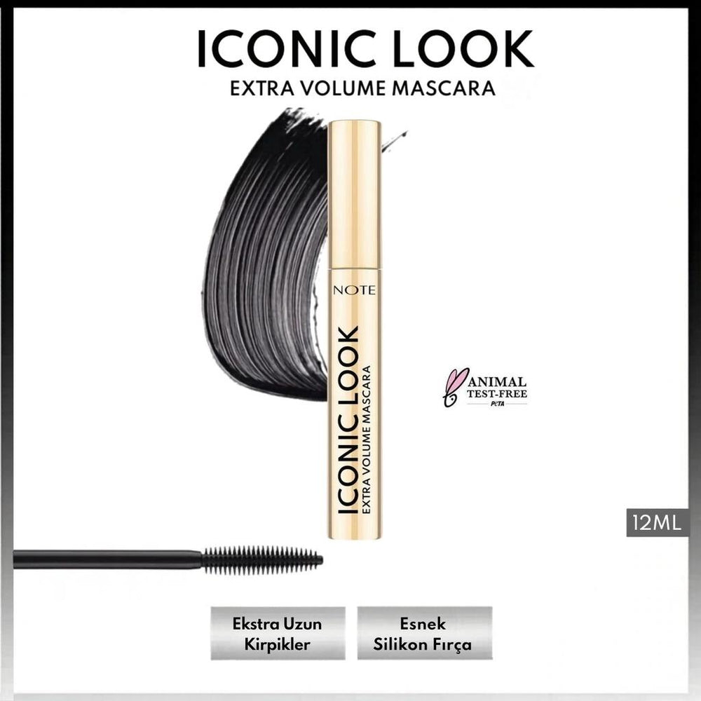Note Iconic Look Mascara for Volume & Definition 9ml