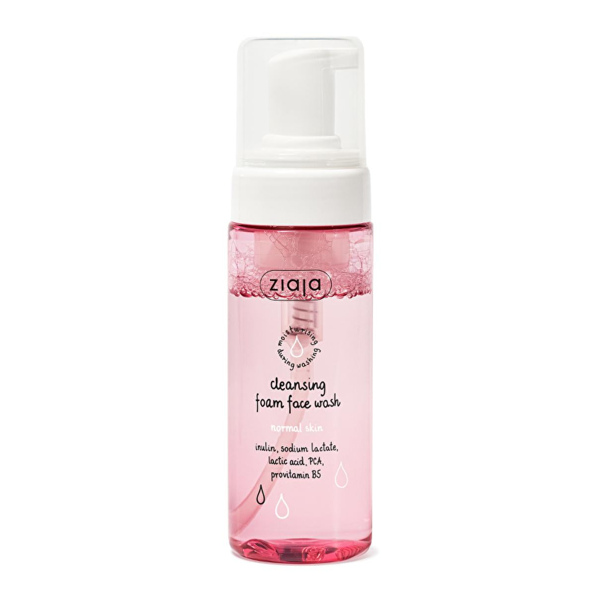 Ziaja Facial Cleansing Foam: Vegan, Natural & Gentle - Perfect for Normal & Sensitive Skin, Oil-Free, Fragrance-Free - 150ml / 5.07 fl oz Ziaja Vegan Facial Cleansing Foam - Natural & Gentle Cleanser facial cleansing foam, vegan face wash, natural skincare, gentle cleanser for sensitive skin, oil-free face wash, normal skin cleanser, makeup remover foam, fragrance free face wash, vegan cleanser, natural face wash, sensitive skin cleanser, oil-free cleanser, makeup removal, face cleanser, skin care, normal s