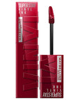 Maybelline New York Super Stay Vinyl Ink Liquid Lipstick - Long-Lasting High Shine Finish, 55 Royal - Lipstick