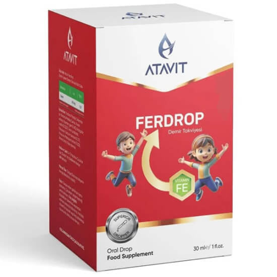 Atavit Ferdrop Iron Drops for Daily Dietary Support 30 ml