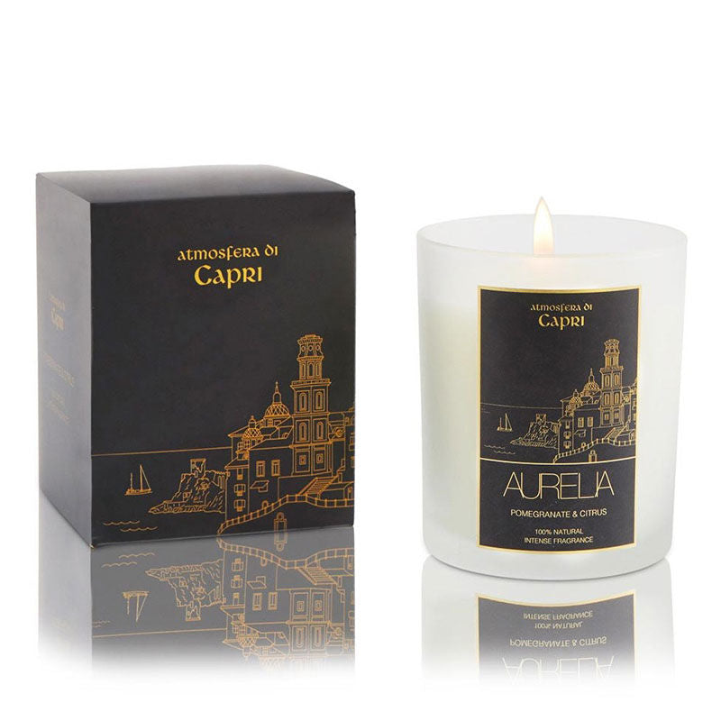 Aurelia Geneve Pomegranate & Citrus Scented Candle 180g
