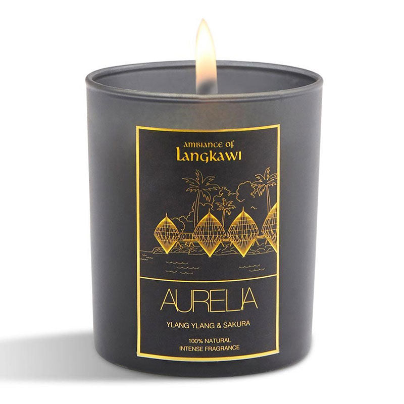 Aurelia Geneve Ylang Ylang & Sakura Scented Candle 180g