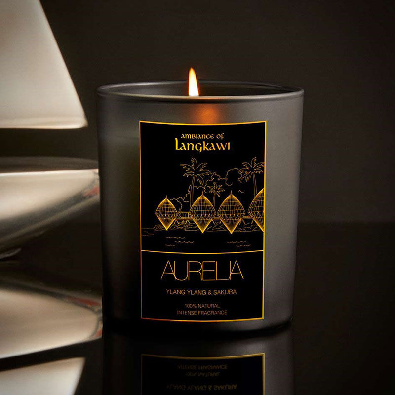 Aurelia Geneve Ylang Ylang & Sakura Scented Candle 180g