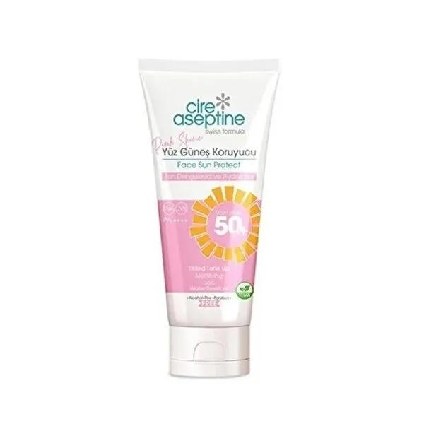 Cire Aseptine Face Sunscreen SPF 50 - Dermatologically Tested, Water-Resistant, Non-Whitening, Evens Skin Tone Cire Aseptine Face Sunscreen SPF 50 - Dermatologically Tested & Water-Resistant Face Sunscreen, SPF 50 Sunscreen, UVA UVB Protection, Dermatologically Tested Sunscreen, Water-Resistant Sunscreen, Non-Whitening Sunscreen, Skin Tone Evening Sunscreen, Sunscreen for Face, Daily Sun Protection, Outdoor Sunscreen, Sensitive Skin Sunscreen