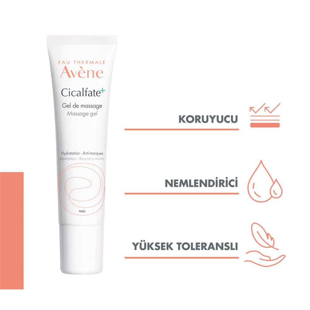 Avene Cicalfate+ Massage Gel Soothing Skin Formula 30 ml