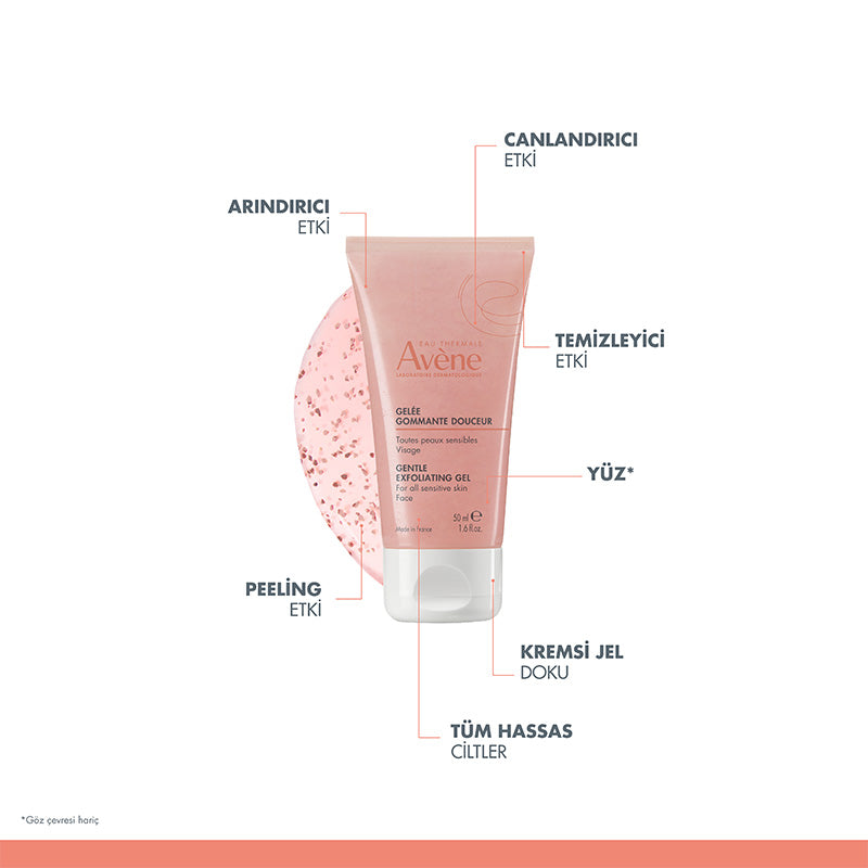 Avene Gentle Exfoliating Gel for Radiant Skin 50 ml