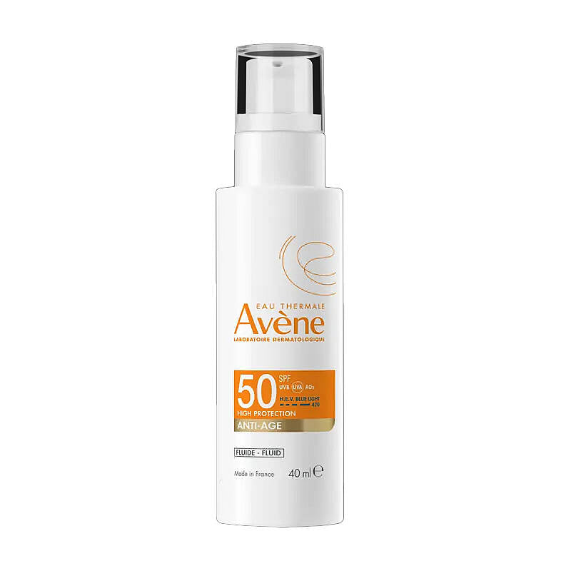 Avene SPF 50 Anti-Aging Sunscreen with Hyaluronic Acid 40 ml
