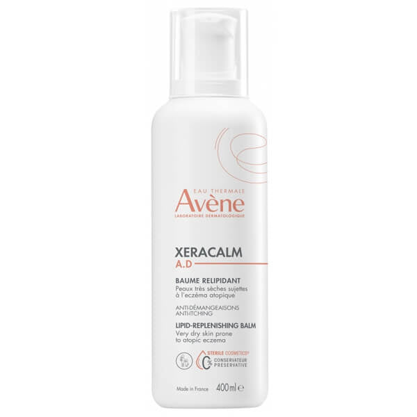 Avene XeraCalm A.D Lipid-Replenishing Balm for Dry Skin 400 ml