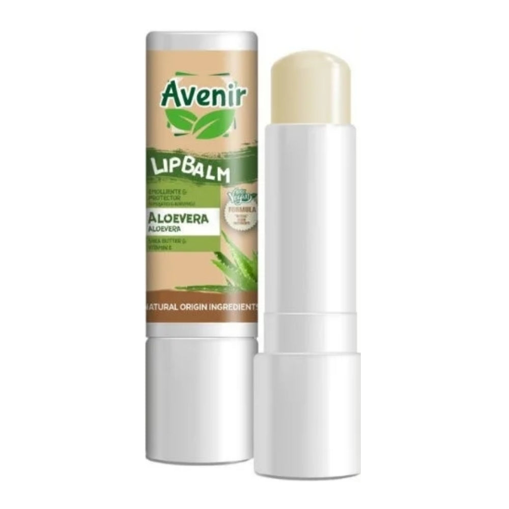 Avenir Vegan Lip Balm with Soothing Aloe Vera 5.2g
