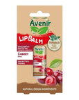 Avenir Vegan Cherry Lip Balm for Hydrated Lips 5.2g