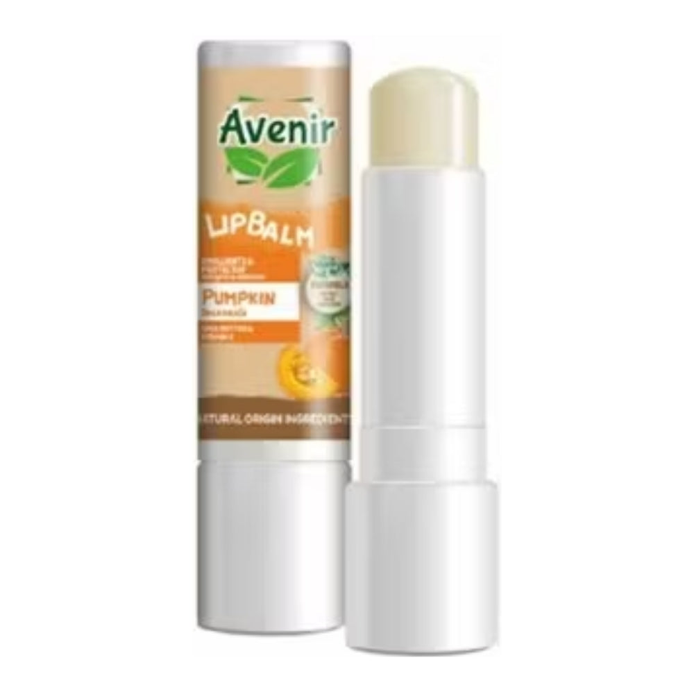 Avenir Vegan Pumpkin Lip Balm Nourishing Daily Care 5.2g