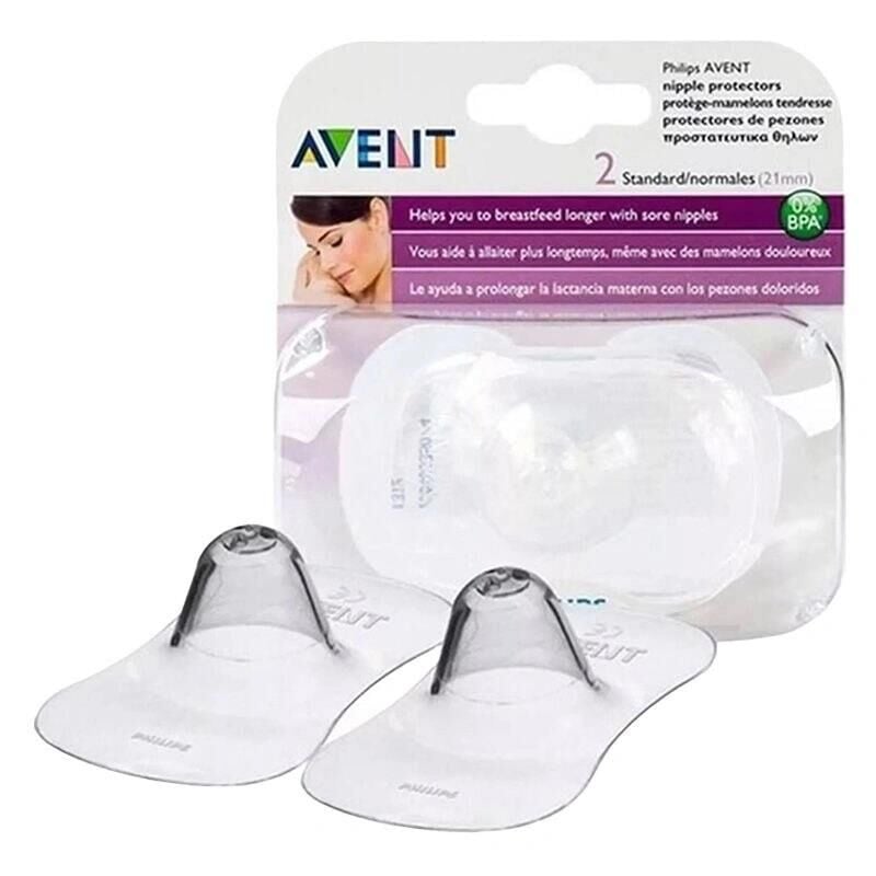 Avent Standard Nipple Protectors for Breastfeeding 21mm 2 Count