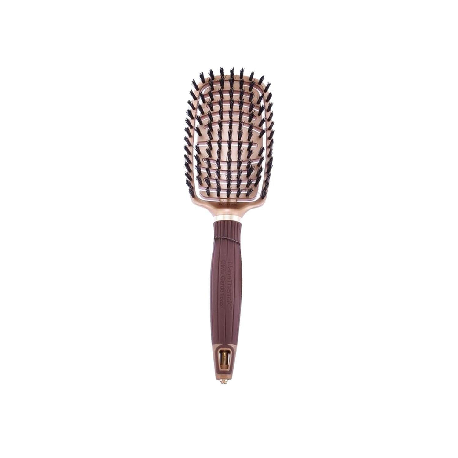 Olivia Garden NanoThermic FlexBoar Hair Brush - Advanced Styling Tool for Healthy Hair Olivia Garden NanoThermic FlexBoar Hair Brush Hair Brush, NanoThermic Hair Brush, FlexBoar Hair Brush, Olivia Garden Hair Brush, Advanced Hair Styling Tool, Hair Care, Hair Styling, NanoThermic Technology, FlexBoar Design, Premium Hair Brush, Healthy Hair, Hair Management, Styling Tool