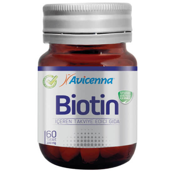 Avicenna Biotin Supplement for Hair &amp; Nails 60 Tablets