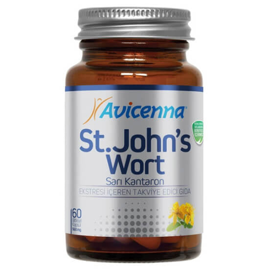 Avicenna St. John's Wort Daily Wellness Supplement 60 Capsules