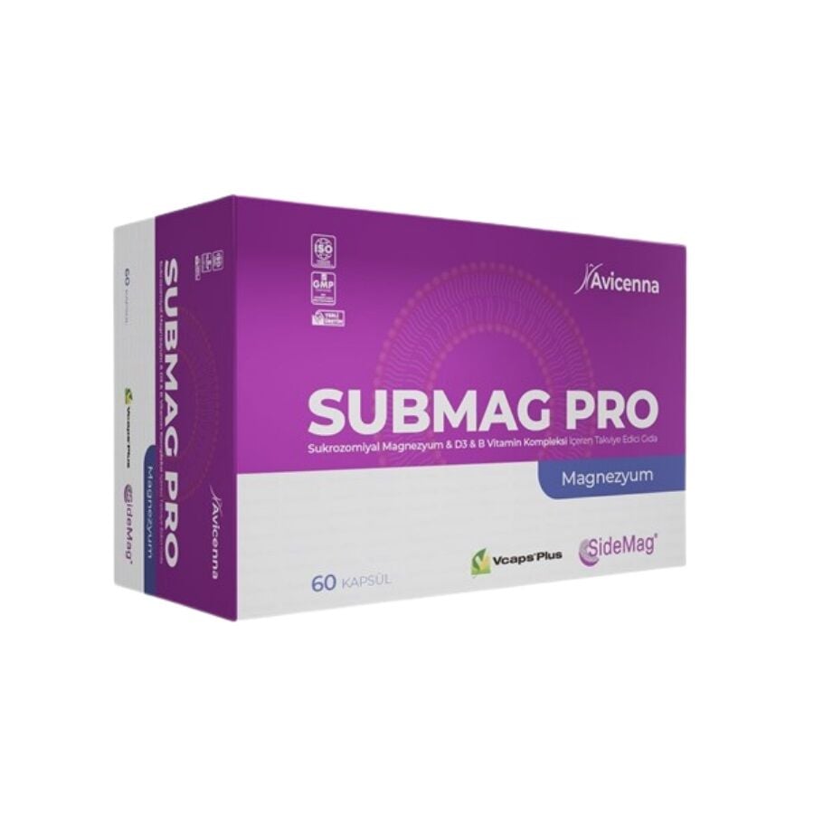 Avicenna Vitamin Submag Pro Magnesium with B Complex 60 Capsules
