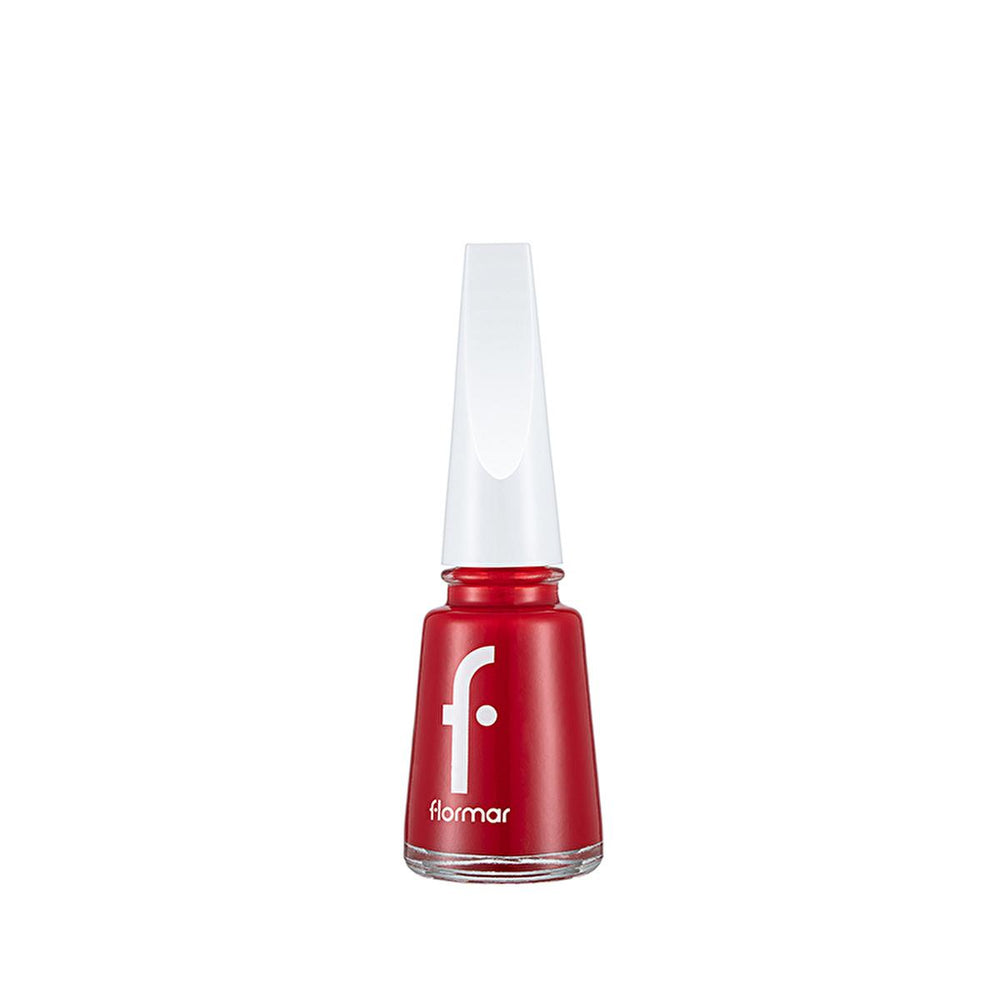 Flormar Nail Enamel - Long-Lasting, Nourishing Nail Polish with Magnesium & Calcium - Red Flag (321) - view 4