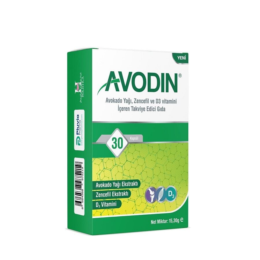 Pluvia Pharma Avodin Dietary Supplement with Avocado Oil 30 Capsules