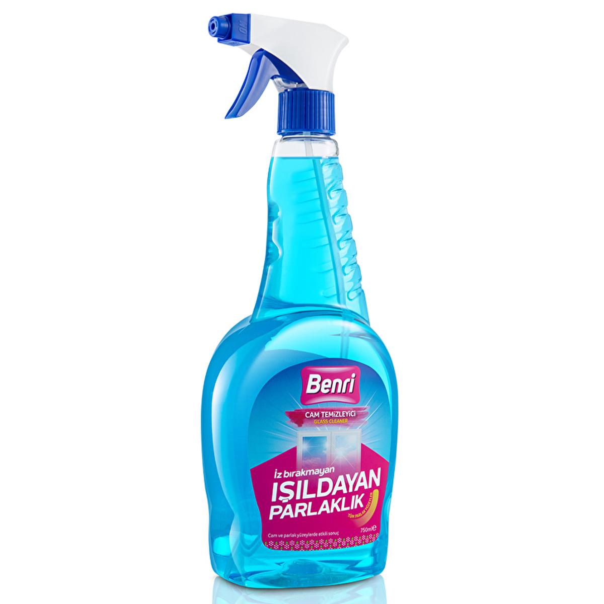 Benri Glass Cleaner 750ml - Streak-Free Multi-Surface Cleaner for Glass, Mirrors, and More Benri Glass Cleaner 750ml - Streak-Free Cleaning Glass cleaner, Streak-free cleaning, Multi-surface cleaner, Benri Cam Temizleyici, Household cleaning products, Cleaning solution, Glass cleaning, Mirror cleaning, Porcelain cleaning, Ceramic cleaning, Household cleaning, Cleaning products, Benri, 750ml