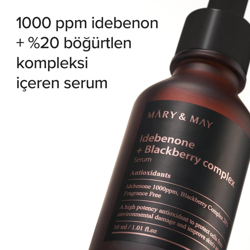 Mary & May Idebenone & Blackberry Complex Face Serum 30 ml