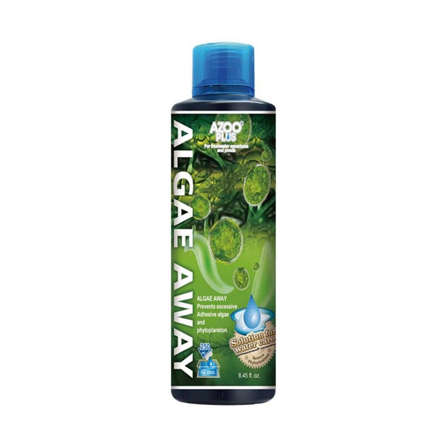 Azoo Plus Algae Away Water Conditioner for Aquariums 250ml