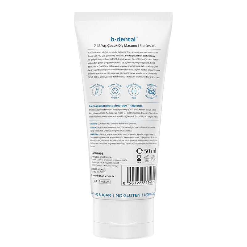 B-Good Care b-dental Kids Toothpaste Pineapple 50 ml