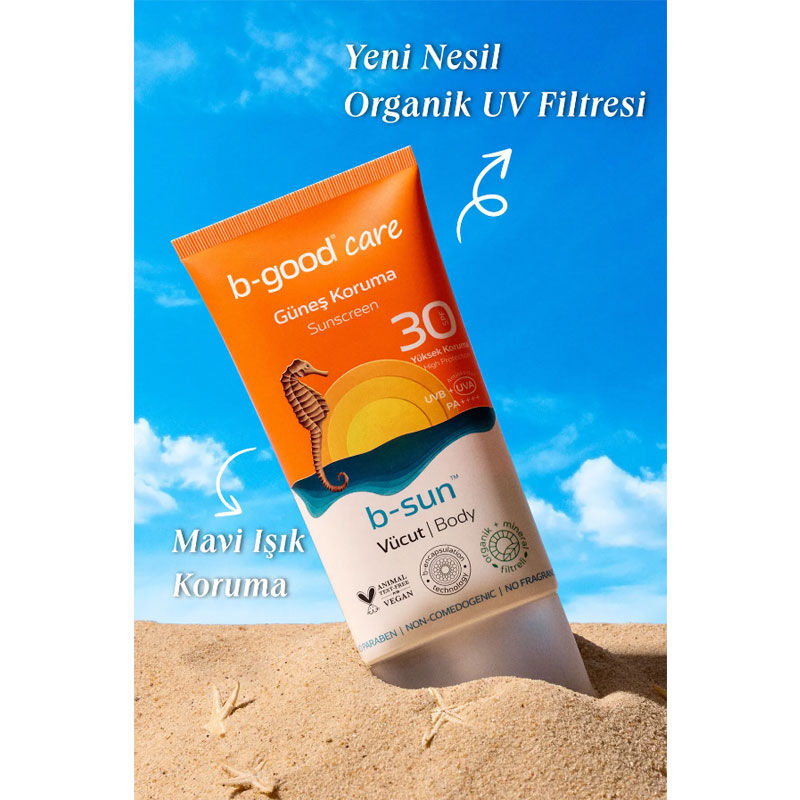 B-Good Care b-sun SPF 30 Body Sunscreen with Aloe Vera 150 ml