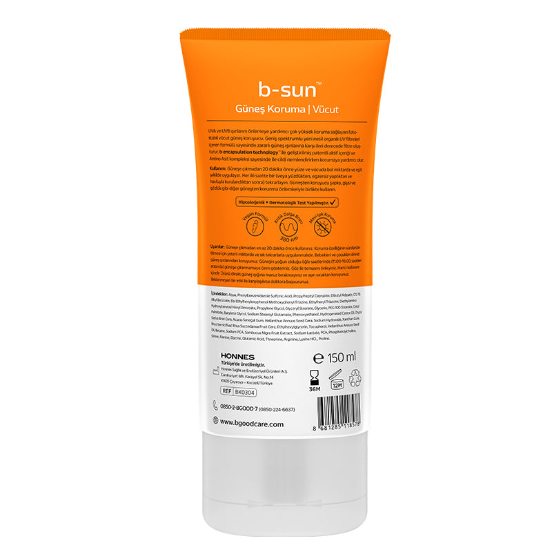 B-Good Care b-sun SPF 50+ Body Sunscreen PA++++ 150 ml