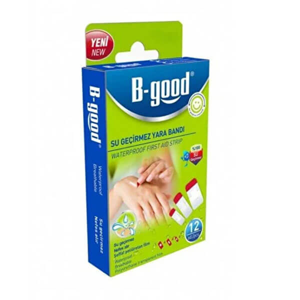 B Good Adhesive Bandages Mixed Sizes for Wound Care 25 Count