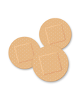 B-Good Round Adhesive Bandages for Daily Protection 20 ct