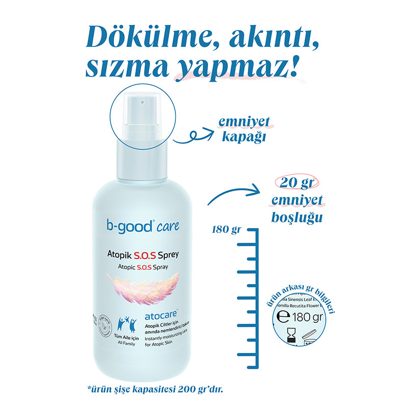 B-Good Care Atopic S.O.S Spray Soothing Body Mist 180g