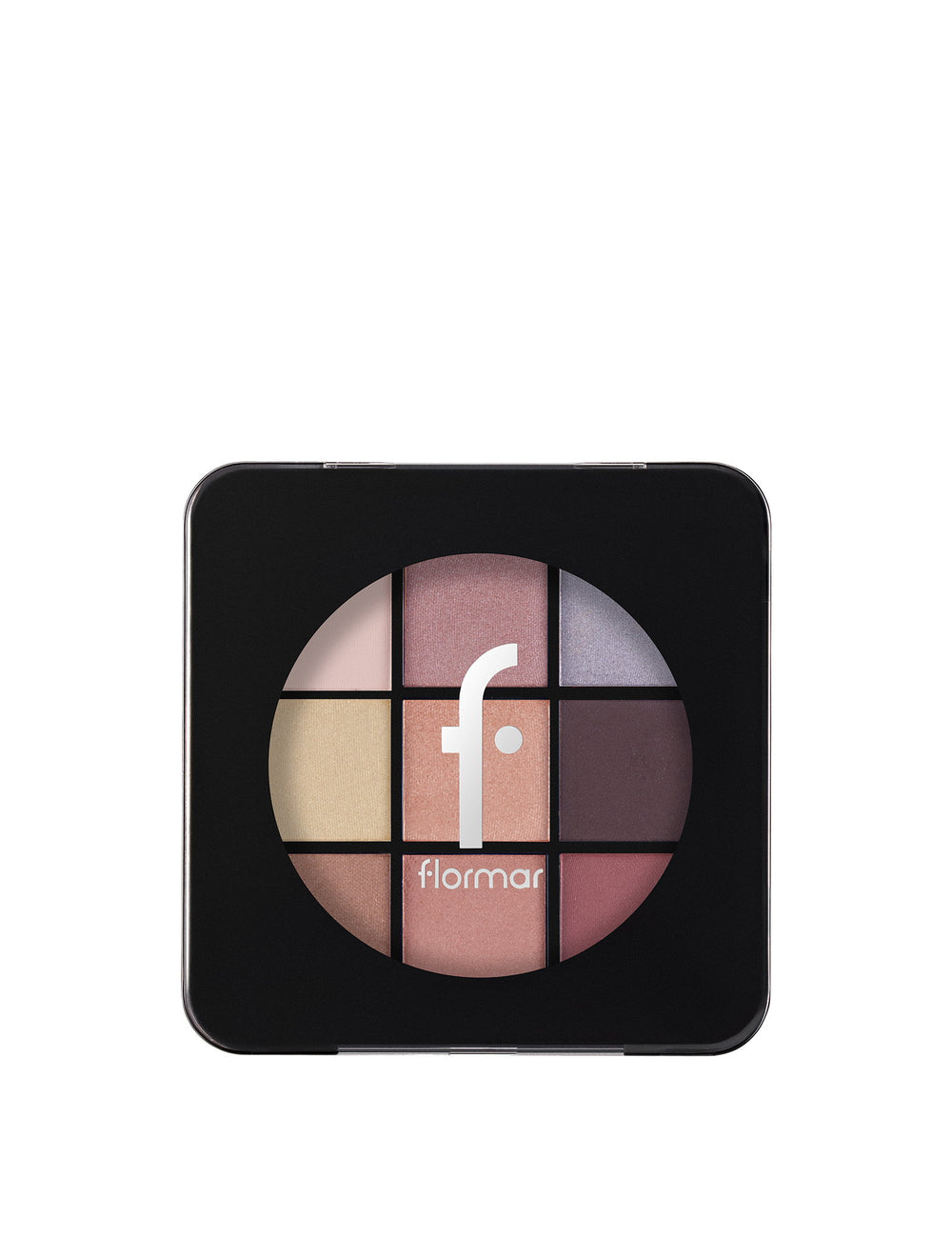 Flormar 9-Color Eyeshadow Palette Matte & Shimmer 9g