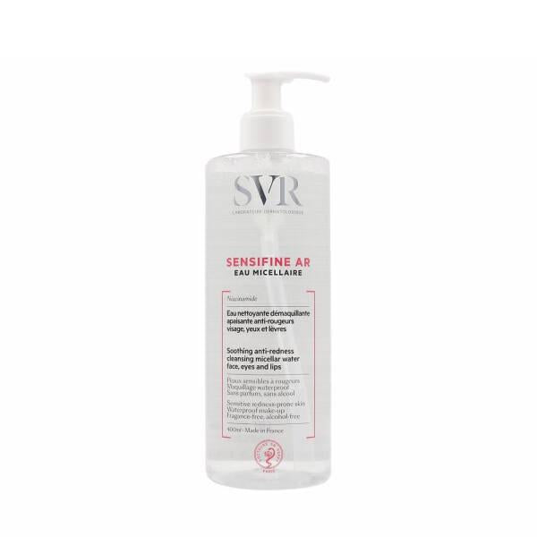 SVR Sensifine AR Micellar Water: Gentle Redness Relief Cleanser for Sensitive Skin - Fragrance & Alcohol Free Makeup Remover SVR Sensifine Micellar Water - Gentle Cleanser for Sensitive Skin Sensifine AR Micellar Water, Micellar water for sensitive skin, Redness relief cleanser, Gentle makeup remover, Fragrance free cleanser, Alcohol free micellar water, SVR Sensifine, Rosacea cleanser, Hypoallergenic makeup remover, Soothing micellar water, Micellar Water, Sensitive Skin, Redness Prone, Makeup Removal, Soo